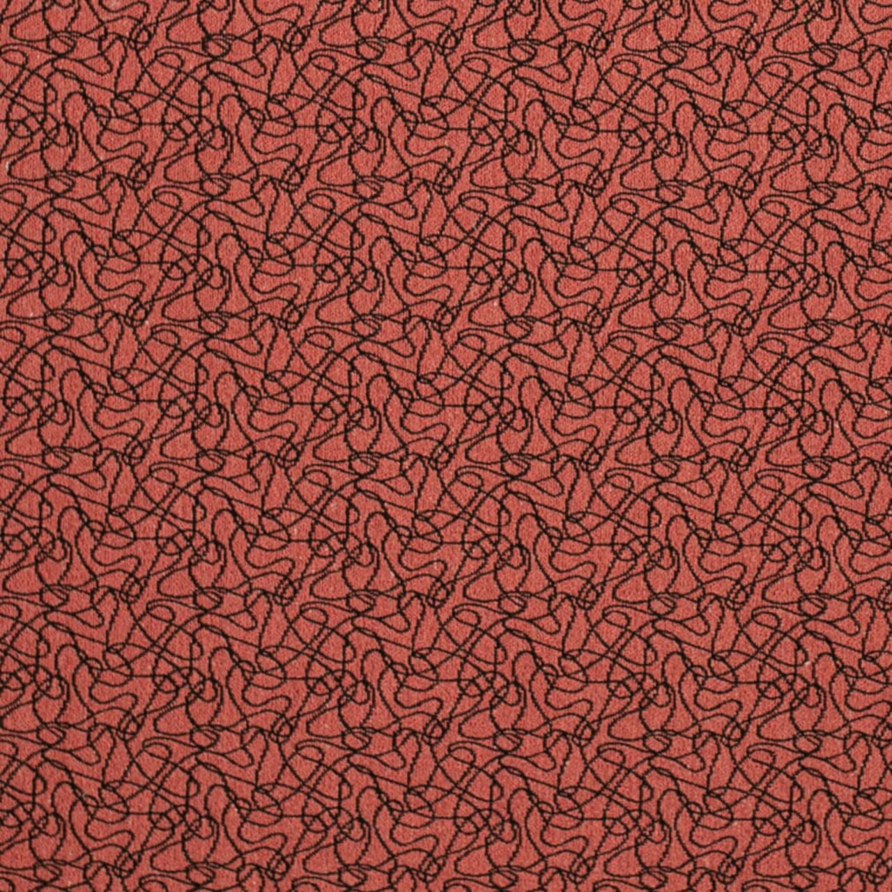 Candy - Red Burgundy Abstract Geometric Upholstery Fabric 54 Inches"